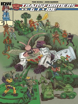 cover image of Transformers vs. G.I. Joe (2014), Issue 3